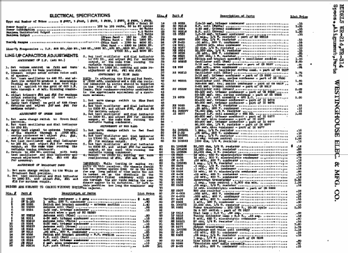 WR-314 ; Westinghouse El. & (ID = 576405) Radio