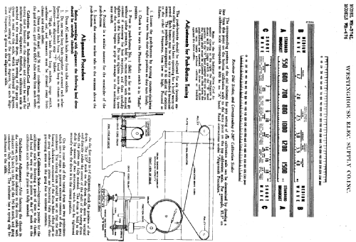 WR374L; Westinghouse El. & (ID = 580674) Radio