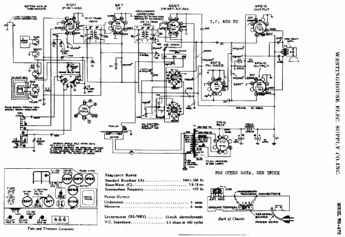 WR476; Westinghouse El. & (ID = 581964) Radio