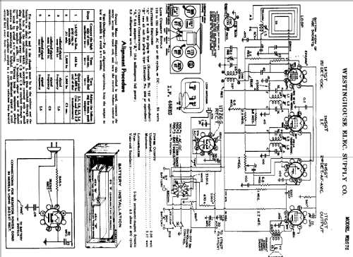 WR676; Westinghouse El. & (ID = 582070) Radio