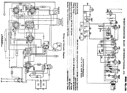 WRL250; Westinghouse El. & (ID = 590174) Radio