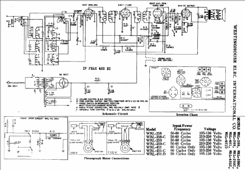 WRL258; Westinghouse El. & (ID = 590224) Radio