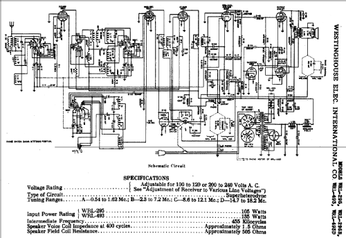 WRL295B; Westinghouse El. & (ID = 591066) Radio