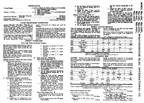 WRL451; Westinghouse El. & (ID = 590243) Radio