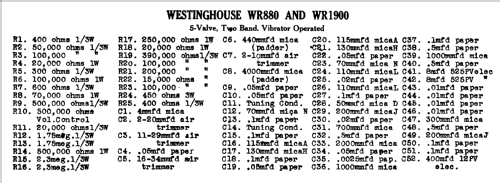 1900; Westinghouse brand, (ID = 785229) Radio