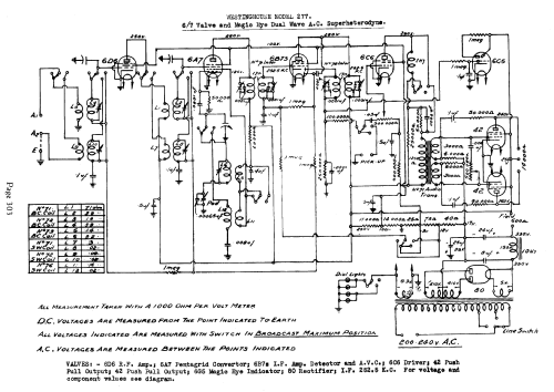 277G; Westinghouse brand, (ID = 701042) Radio