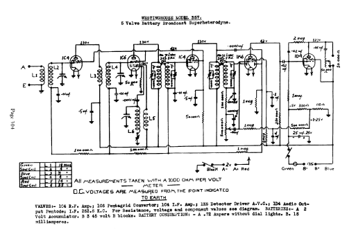 357; Westinghouse brand, (ID = 701043) Radio