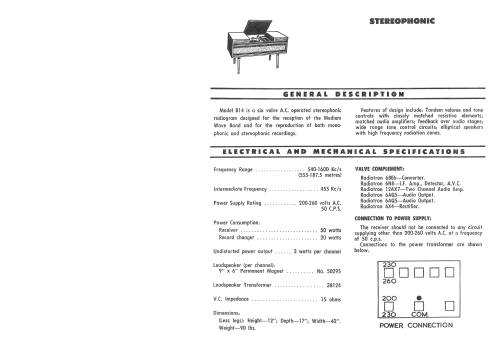 W614GS; Westinghouse brand, (ID = 3041880) Radio