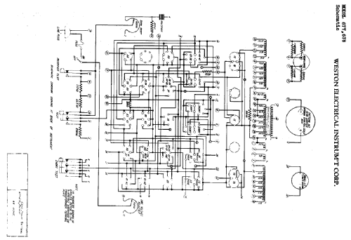 Tube-Tester 677; Weston Electrical (ID = 793062) Equipment