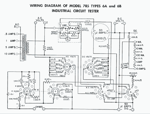 Industrial Circuit Tester 785 Type 6A; Weston Electrical (ID = 2741575) Ausrüstung