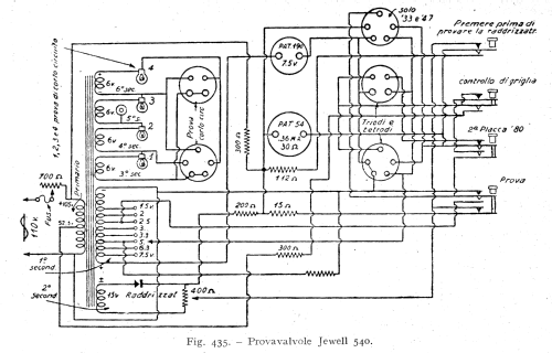 Jewell Tubechecker Pattern 540; Weston Electrical (ID = 2548960) Ausrüstung