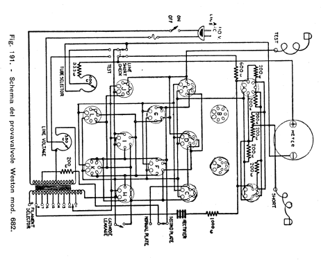 Tube Tester 682; Weston Electrical (ID = 2576694) Equipment