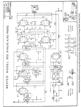 Westco 202; Westonhouse Radio (ID = 2703456) Car Radio