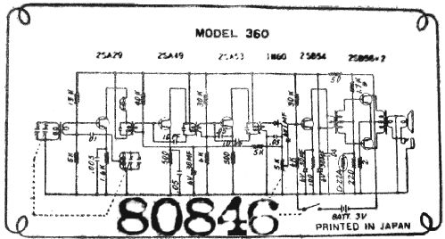 SIX-Transistor 360; Wilco Sanyo Electric (ID = 757378) Radio