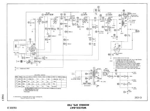 375; Wilcox-Gay Corp.; (ID = 2498837) R-Player