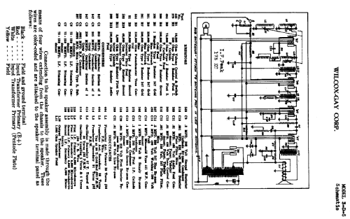 3D5 ; Wilcox-Gay Corp.; (ID = 699885) Radio