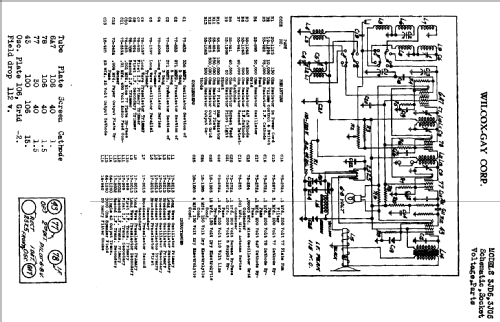 3JD5 ; Wilcox-Gay Corp.; (ID = 700064) Radio