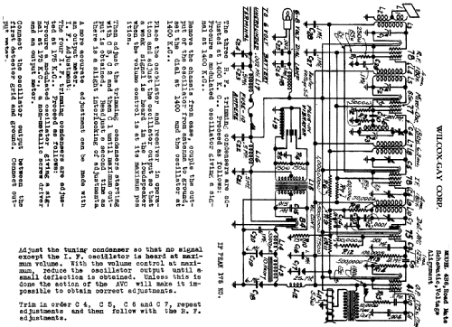 4B6 ; Wilcox-Gay Corp.; (ID = 700869) Car Radio