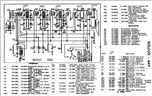 5A6 ; Wilcox-Gay Corp.; (ID = 701994) Radio