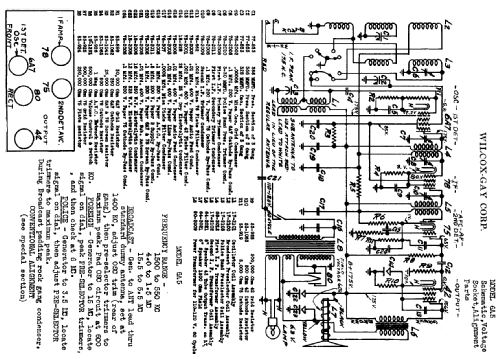 6A5 ; Wilcox-Gay Corp.; (ID = 701996) Radio