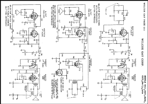 6B10 ; Wilcox-Gay Corp.; (ID = 489214) Radio