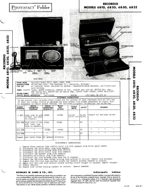 6B32 ; Wilcox-Gay Corp.; (ID = 3056864) Radio