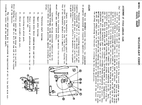 The Cordovan Recordio 6B40M; Wilcox-Gay Corp.; (ID = 702518) Radio