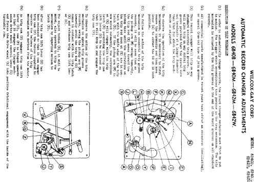 6B42W ; Wilcox-Gay Corp.; (ID = 702257) R-Player