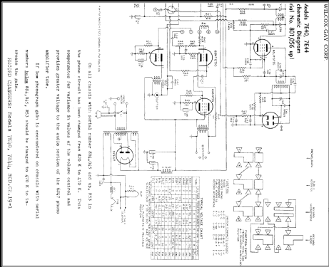 7E40 Recordio ; Wilcox-Gay Corp.; (ID = 319282) Radio