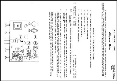 7E44 Recordio ; Wilcox-Gay Corp.; (ID = 319290) Radio