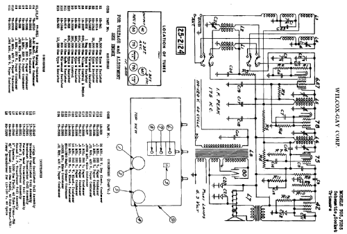 7GB5 ; Wilcox-Gay Corp.; (ID = 701829) Radio