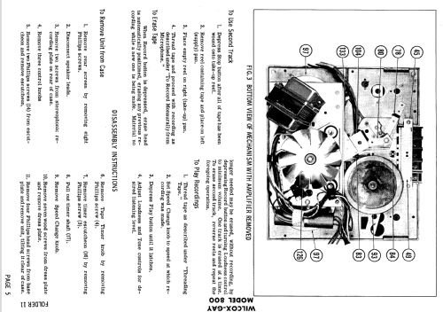 800 ; Wilcox-Gay Corp.; (ID = 643007) R-Player