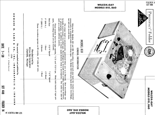 810 ; Wilcox-Gay Corp.; (ID = 690299) R-Player