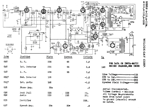 A115 ; Wilcox-Gay Corp.; (ID = 698538) Radio