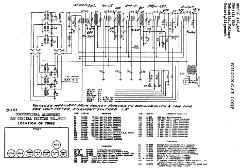 A41 Ch= 7R5; Wilcox-Gay Corp.; (ID = 697074) Radio