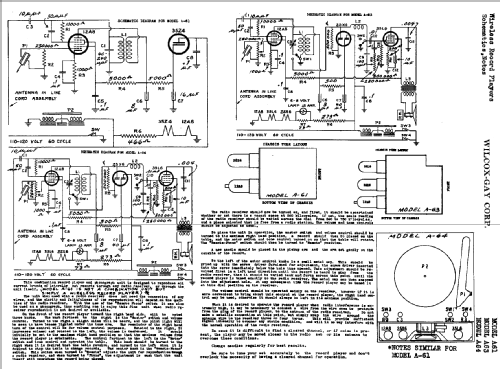 A64 ; Wilcox-Gay Corp.; (ID = 697506) Ton-Bild