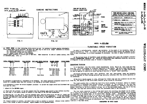 A91 ; Wilcox-Gay Corp.; (ID = 697473) Radio