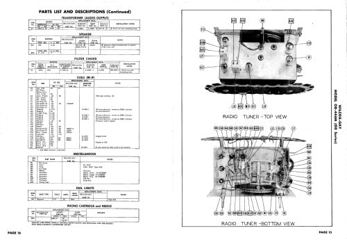 OD-446M ; Wilcox-Gay Corp.; (ID = 2406073) TV Radio