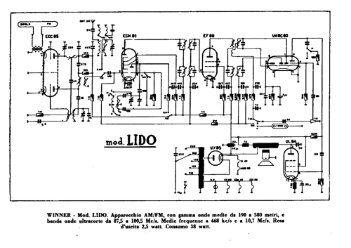 Lido ; Winner; Saronno VA (ID = 2499530) Radio