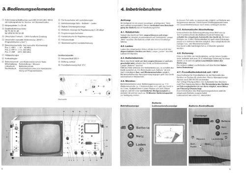 Antennen-Meßgerät WA 22 c; Wisi Wilh. Sihn; (ID = 1393290) Equipment