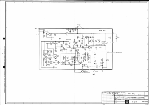 Antennenmessgerät - Mesureur d'Antennes WA26C; Wisi Wilh. Sihn; (ID = 2592293) Equipment