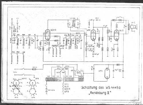 Rendsburg II WS4449a; Wobbe-Radio; Winsen, (ID = 1163622) Radio
