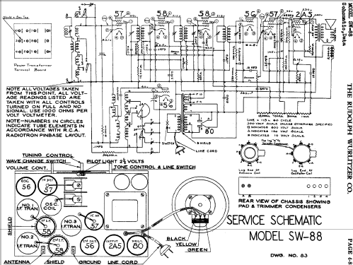 SW-89 ; Wurlitzer Co., The (ID = 481954) Radio