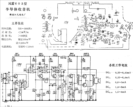 Fenglei 风雷 603; Xinanjiang 新安江无... (ID = 799993) Radio