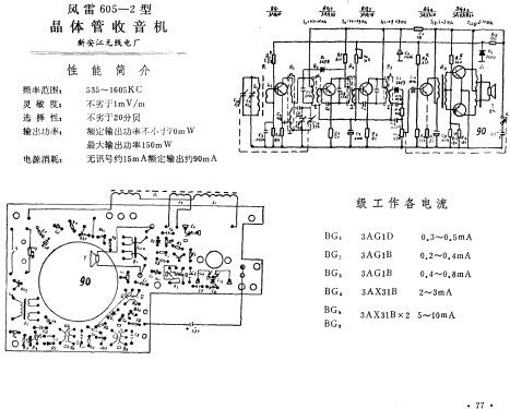 Fenglei 风雷 605-2; Xinanjiang 新安江无... (ID = 799989) Radio