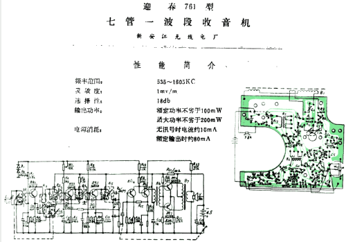 Yingchun 迎春 761; Xinanjiang 新安江无... (ID = 802619) Radio