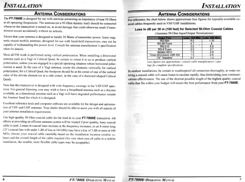 FT-7800E; Yaesu-Musen Co. Ltd. (ID = 2886430) Amat TRX