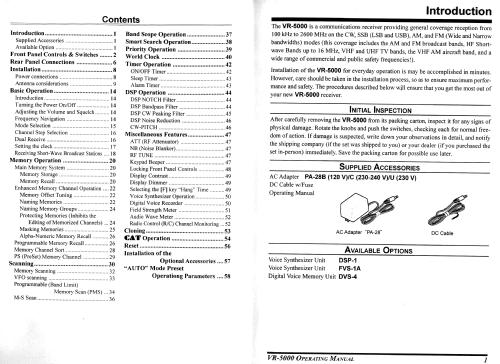 VR-5000; Yaesu-Musen Co. Ltd. (ID = 2883084) Amateur-R