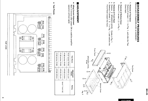 Natural Sound 2/4 Channel Power Amplifier MX-55; Yamaha Co.; (ID = 1045295) Ampl/Mixer