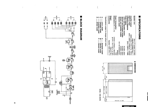 Natural Sound Active Servo Processing-Subwoofer-Sy YST-SW60; Yamaha Co.; (ID = 1094368) Speaker-P